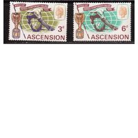 Вознесения остров(Аскенсион)-1966(Мих.100-101) ,** ,  ЧМ-1966 по футболу, Английские колонии