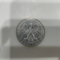 5 злотых 1933 остатки штемпельного блеска