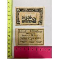 Австрия нотгельд 10 Вальдинг - 2301 (2)