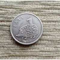 Werty71 Латвия 1 лат 2012 Ёжик Ёж