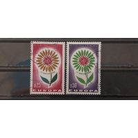 РАСПРОДАЖА ФРАНЦИЯ 1964г. Полная серия. Гаш.