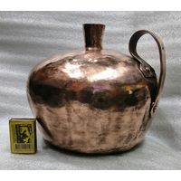 Крупный, на 4 л, медный гляк. Начало  прошлого века.