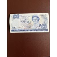 Новая Зеландия 10 долларов 1989 1992 г D.T. Brash