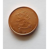 Финляндия 1 евроцент, 2009 UNC