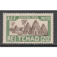 Чад 20с /Хижины/ 1930г