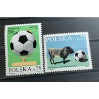 Польша 1983 Футбол Спорт ЧМ Испания