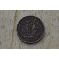 Британские Карибы 5 центов 1962