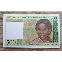 Werty71 Мадагаскар 500 ариари 1994 банкнота