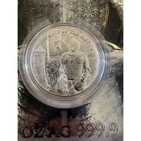 5 euro Malta Рыцари унция 999