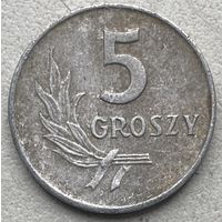 Польша 5 грошей 1962 г.