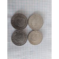 2 кроны Швеция 4 монеты
