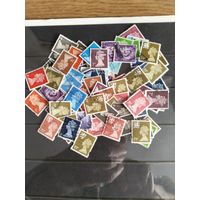 Распродажа.  Сборный лот марок    Великобритании  100+