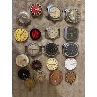 Часы СССР лотом с рубля без мпц!