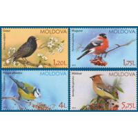 Молдова  2015. Фауна. Птицы 4 марки (559)