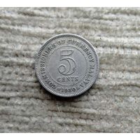 Werty71 Малайя и Британское Борнео 5 центов 1950