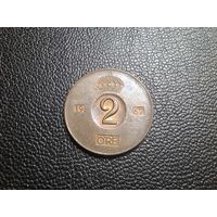 Швеция 2 эре 1967