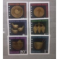 Болгария. 1970г. Трокийские золотые изделия.