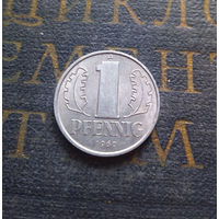 1 пфенниг 1960 (A) Германия ГДР #09 XF