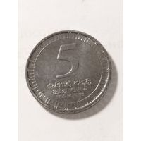 Шри Ланка 5 рупий 2017