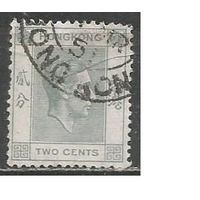 Гонконг. Король Георг VI. 1938г. Mi#140.