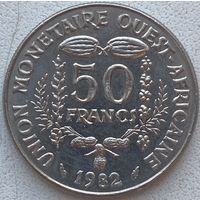 Западная Африка 50 франков 1982 г.