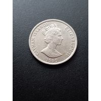 Каймановы острова 10 центов 1990 г.