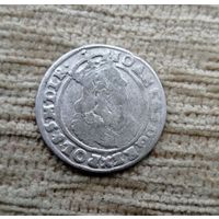 Werty71 Польша 6 грошей 1665 18В шестак шостак