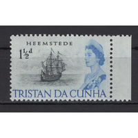 Тристан да Кунья /Tristan da Cunha 1965** Парусный корабль Елизавета II