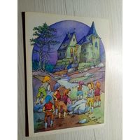 Открытка"Мальчик-с-пальчик"