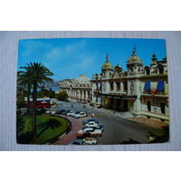 Монако. Монте Карло. Лазурный Берег; 1974, подписана, п/п, марка, красивый штамп.