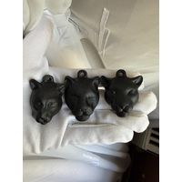 Подвеска, кулон Пантера/пума/ягуар Черный граб Цена за 1