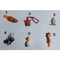 Фигурки киндер и другие. Игрушки разных серий, Лот 12
