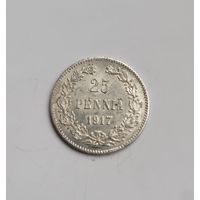 25 пенни 1917 года