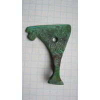 Привеска старинная. Бронза, литье.