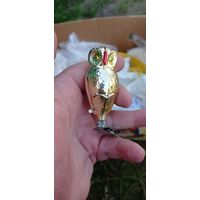 РЕДКАЯ ЁЛОЧНАЯ ИГРУШКА СССР СОВА  ЛОТ 16 КАТАЛОГ СОСТОЯНИЕ ! НА  ФОТО . ОРИГИНАЛ  .  Распродажа Коллекции !!! . Экспресс  Аукцион  не с рубля без МПЦ и прочего 3 ДНЯ  .Много лотов в продаже .