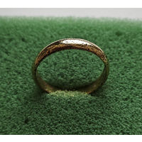 Обручальное кольцо XIXв.  Диаметр 21мм. лот ок-3,6