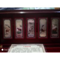 Слиток 5 шт. НАБОР В ПОДАРОЧНОм футляре