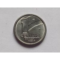 Бразилия 1 сентаво 1989 г.