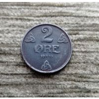 Werty71 Норвегия 2 эре 1943
