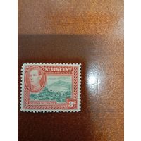 Сент-Винсент  Георг VI столица Кингстаун и форт Шарлот