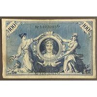 Банкнота 100 марок 1908 год. Германская империя.