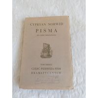 НОРВИД Киприан Камил, Драматические сочинения 1937г Pisma do dzis odszukane на польском языке