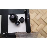 2 объектива, глянцеватель в упаковке, реактивы, рамка. Одним лотом.