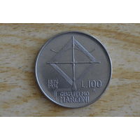 Италия 100 лир 1974 с 1 руб