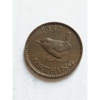 Великобритания 1 фартинг 1950