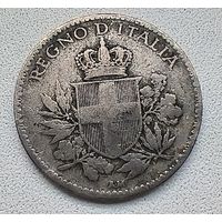 Италия 20 чентезимо, 1918 Гладкий гурт  7-2-42