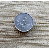 Werty71 Польша 5 грошей 1971 Блеск