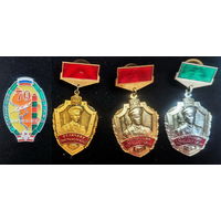 Значки пограничные СССР и 90-х