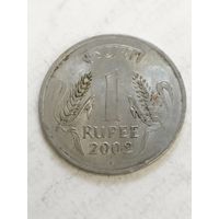 Индия 1 рупия 2002