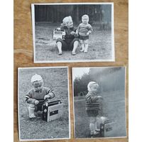 Фото из СССР. Освоение новой техники. ВЭФ-12. 8х11.5 см. Цена за все.